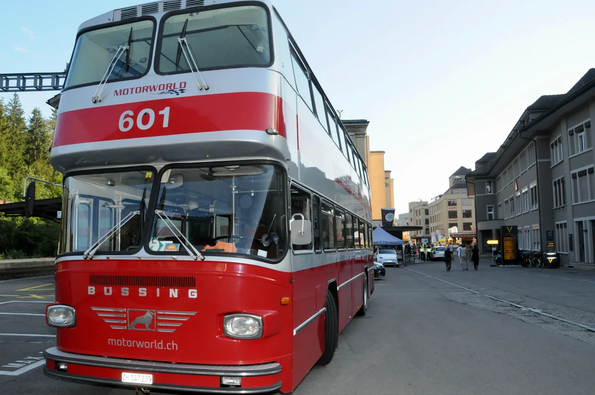 Doppelstöckiger Bus.